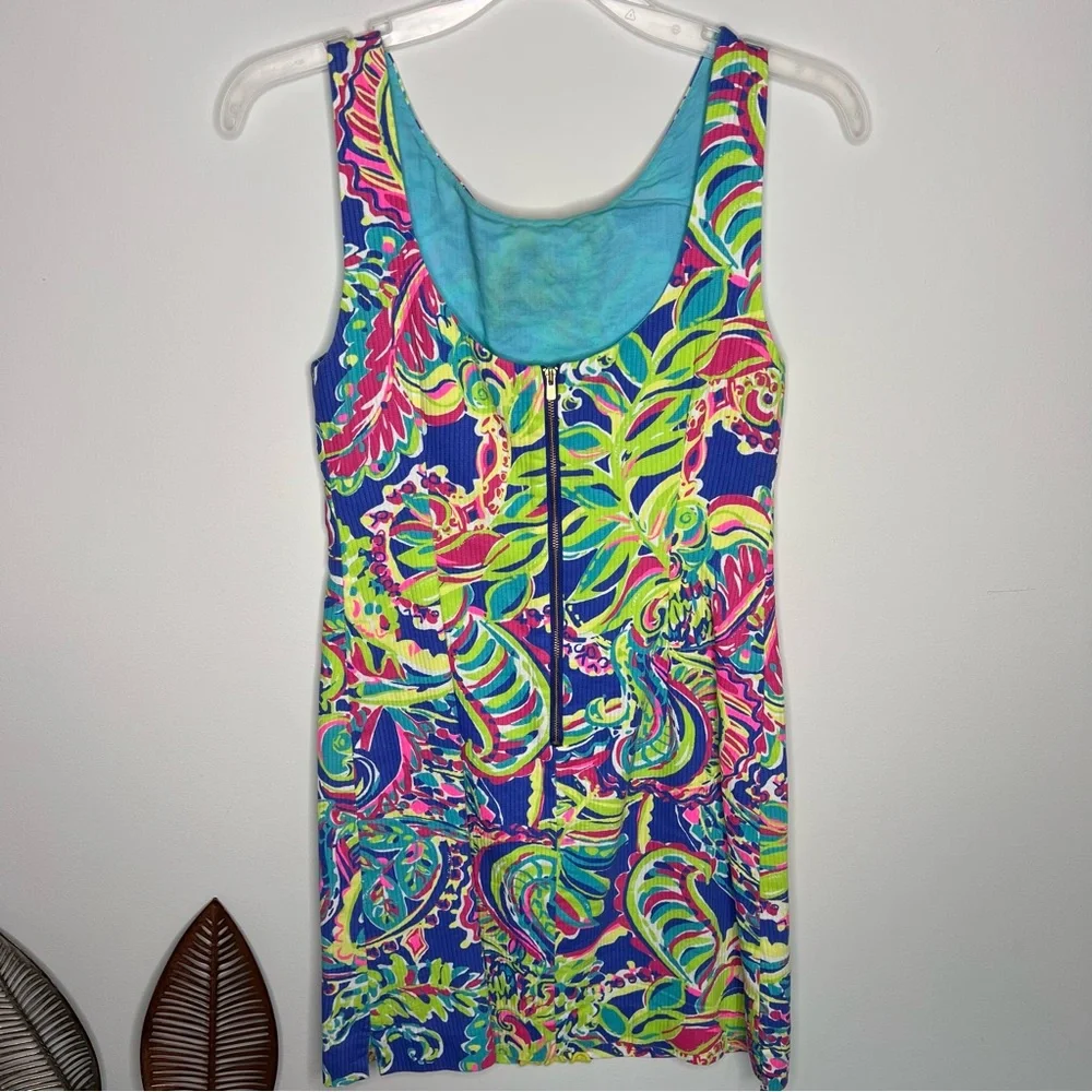 Lilly Pulitzer Delia Shift Dress Multi Toucan Play A22‎